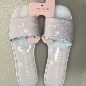 Kate Spade Lilac Slide Sandals
